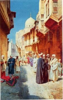 Arab or Arabic people and life. Orientalism oil paintings  413, unknow artist